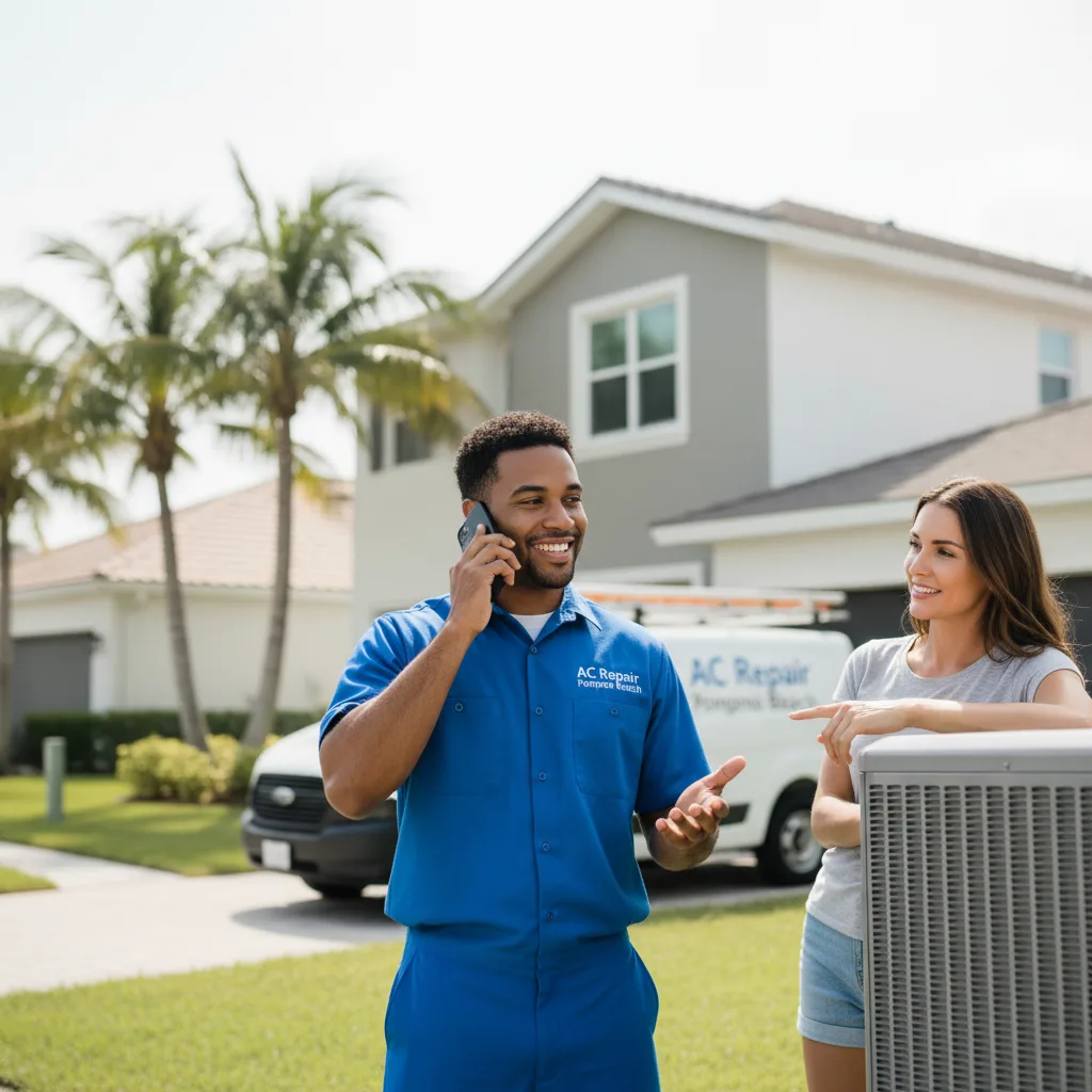AC Repair Pompano Beach customer support in Pleasant Prairie